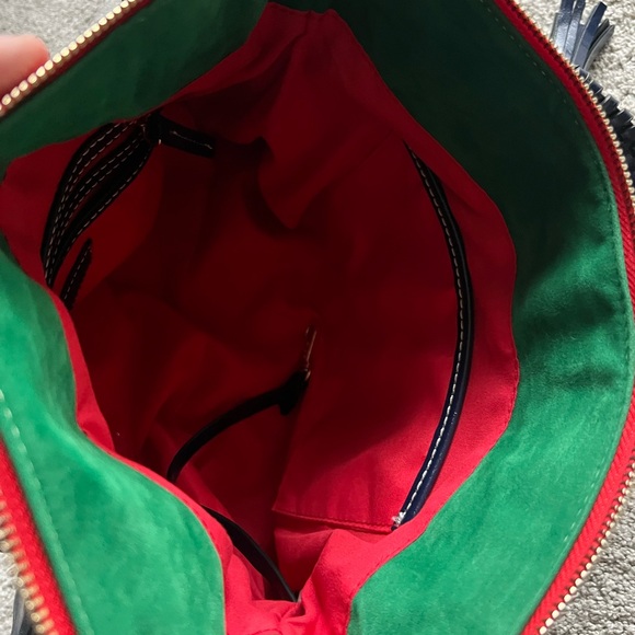 Dooney & Bourke Navy Florentine Satchel Handbag - Picture 7 of 12